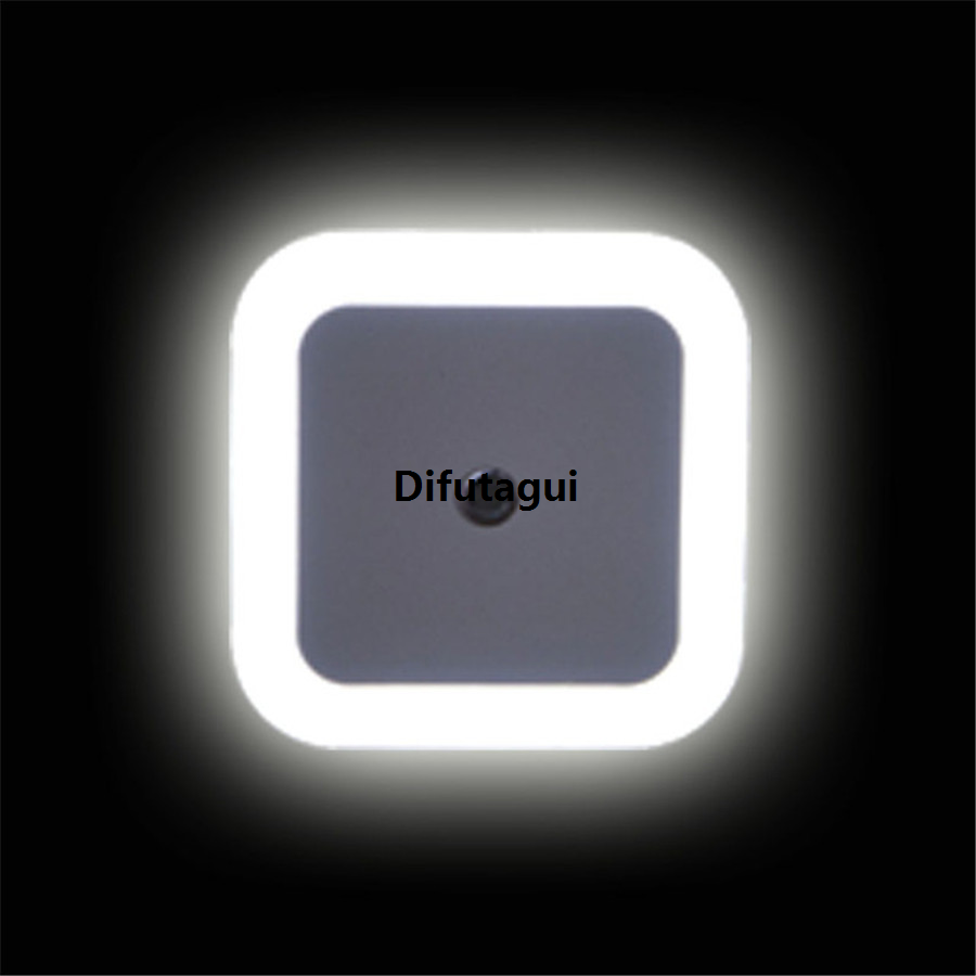 Difutagui Baby light seven bedroom novelty European and American light toilet control listed 2025 New new product [] light sensor night light mini plug square lantern child gift