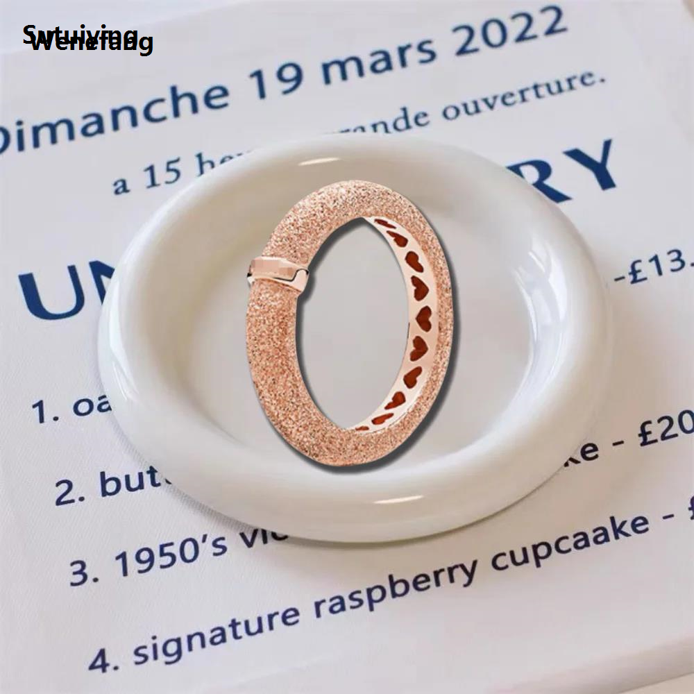 Wenefang Sutuiying Hot selling rose gold elegant versatile ring, high-end Bargain price New style fashionable women's moto romantic birthday party gift