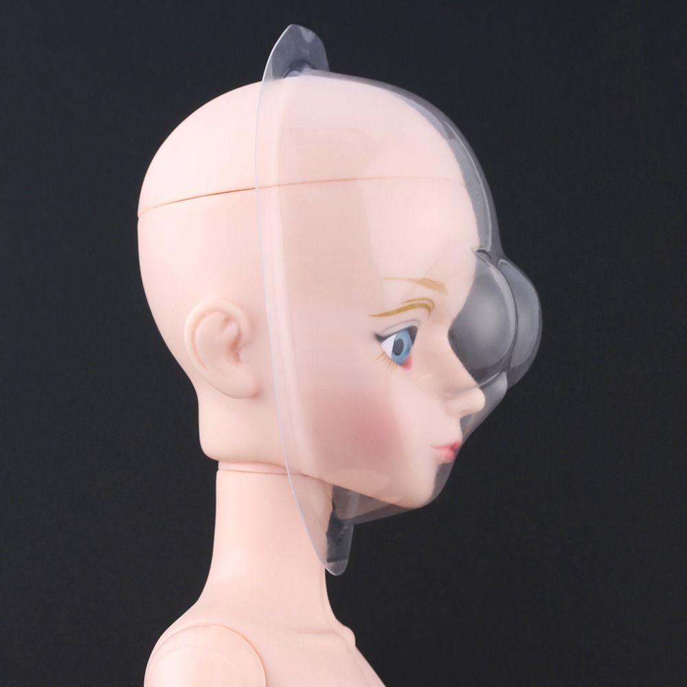 New Dust-proof BJD Face Mask Durable 1/8 1/6 1/4 1/3 Blythe Doll Faceplate Transparent Anti-crush Doll Mask Make-up Protection