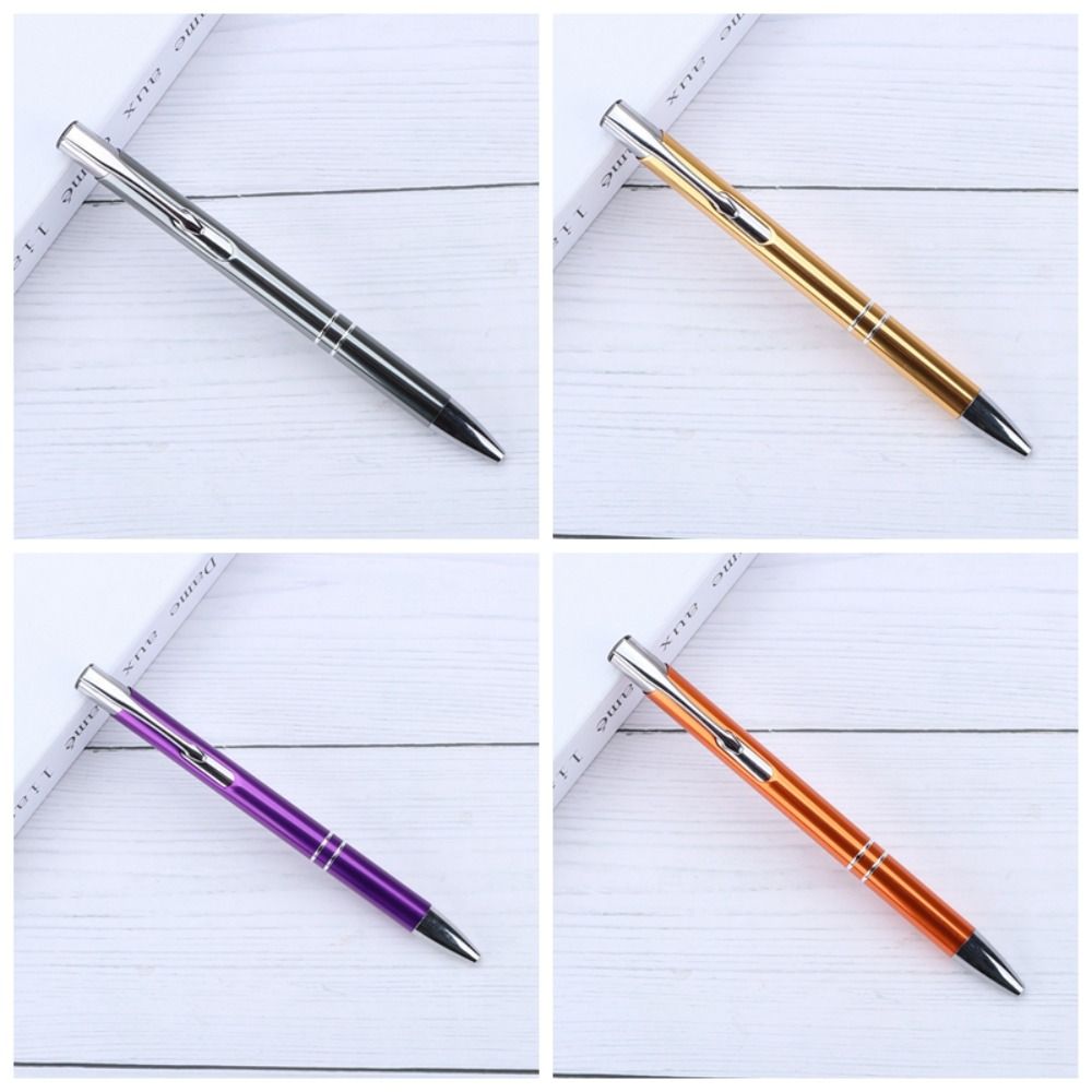 office Pen Metal Ballpoint Pen Waterproof Inktight Signature Pen Durable Multifunction Creative Small Gifts Office
