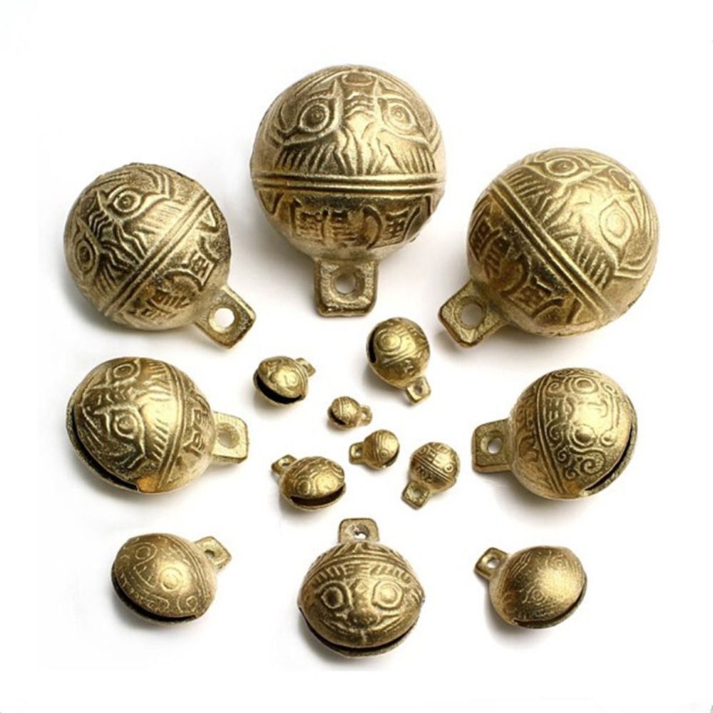 New Vintage Dog Collar Bells 11mm14mm18mm20mm53mm Copper Bells Brass Bells Mini Craft Bells