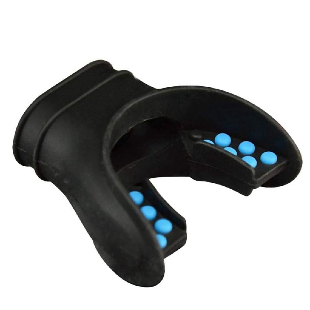 fasdaga 3X Snorkel Mouthpiece Regulator Diving Mouthpiece Universal Accessory Replacement Scuba Silicone Respirator Blue