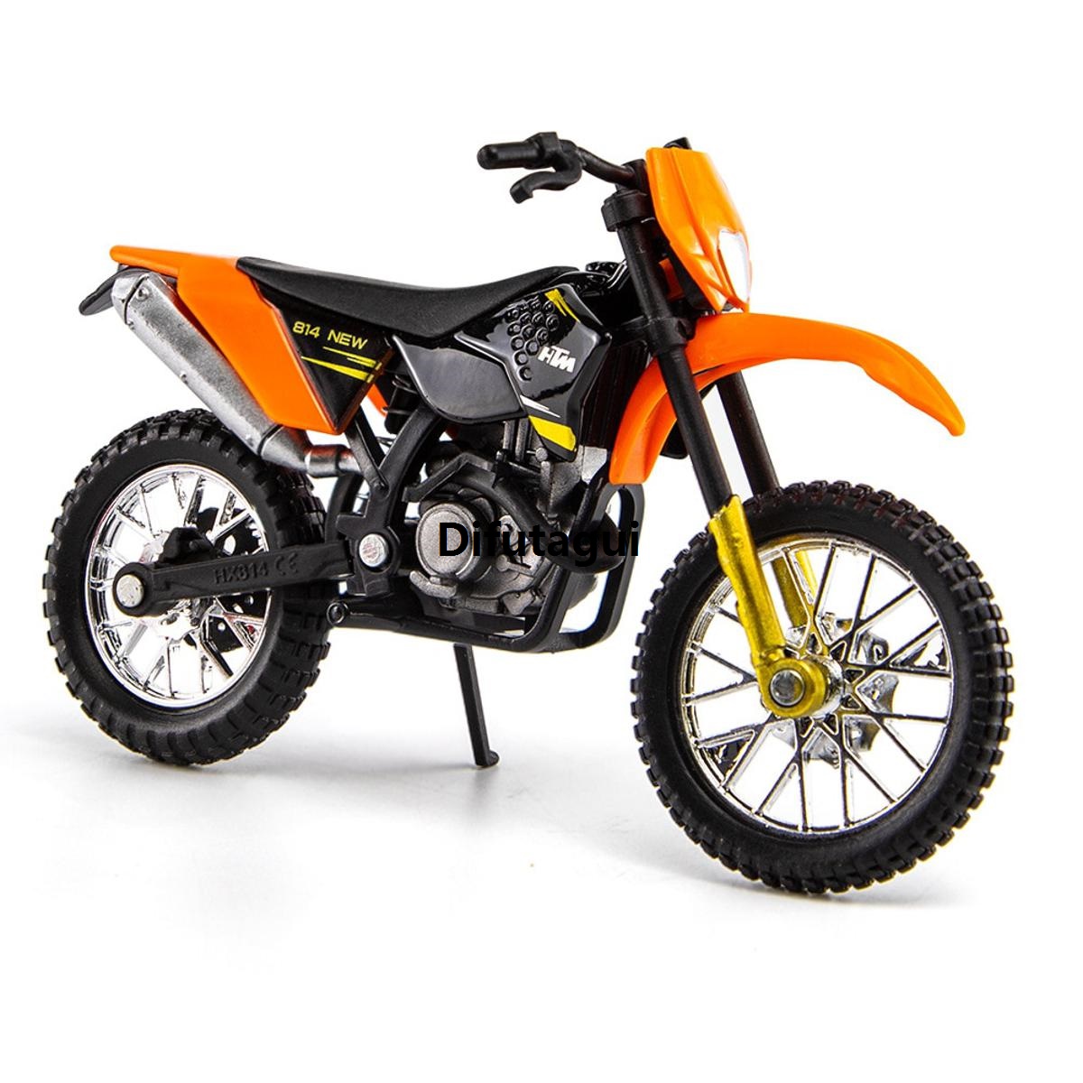 Difutagui New specials 1:18 Scale KTM450SX-F Alloy Scooter Sport Bike Figurines New style Diecasts Kid Toy Motorcycle Vehicles Racing Model s Gift for Boy