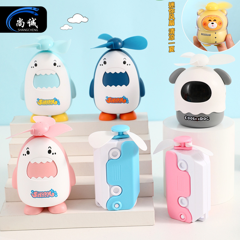 Creative Cartoon 2024 New us Mini Fan Brings Fans USB Style Your Dorm Desktop Silent Small Gifts
