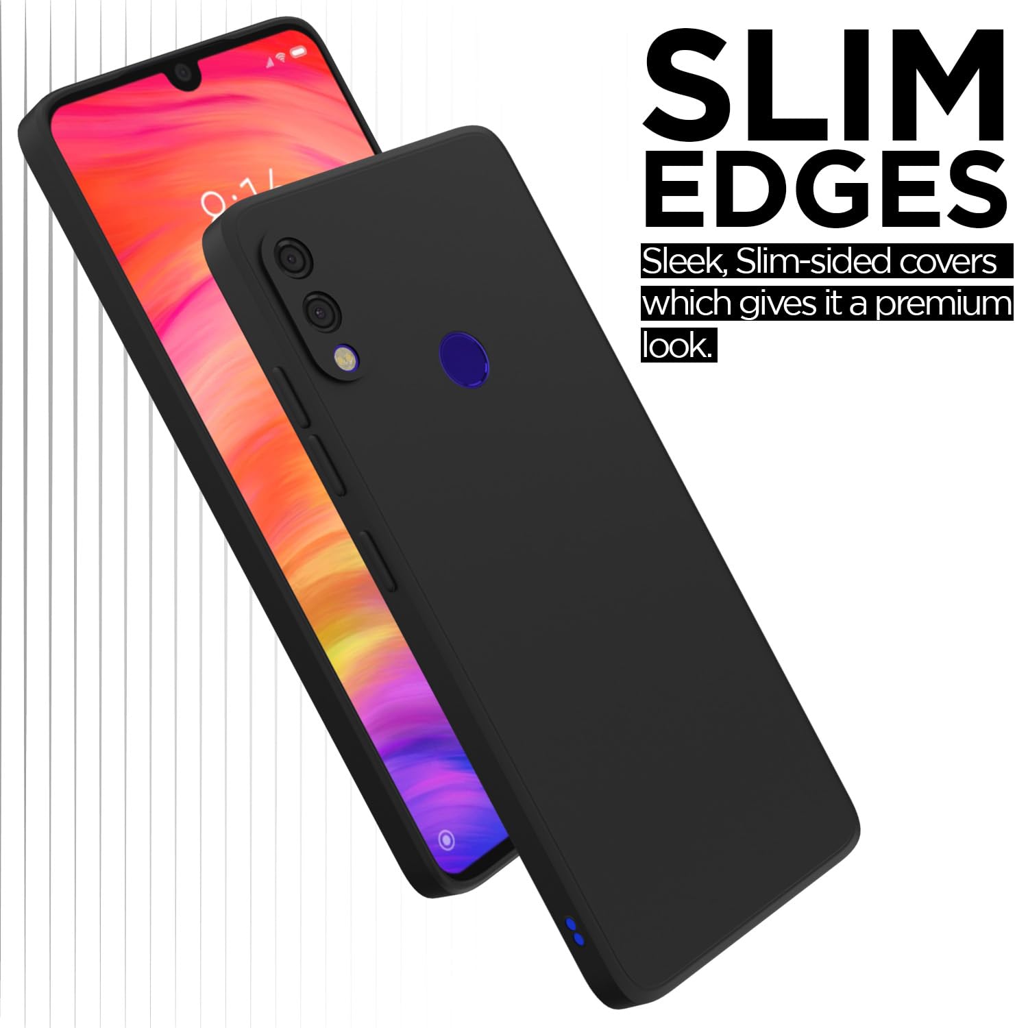 Case for Mi Redmi Note 7 / Pro Silicone Soft Protect Back Cover case