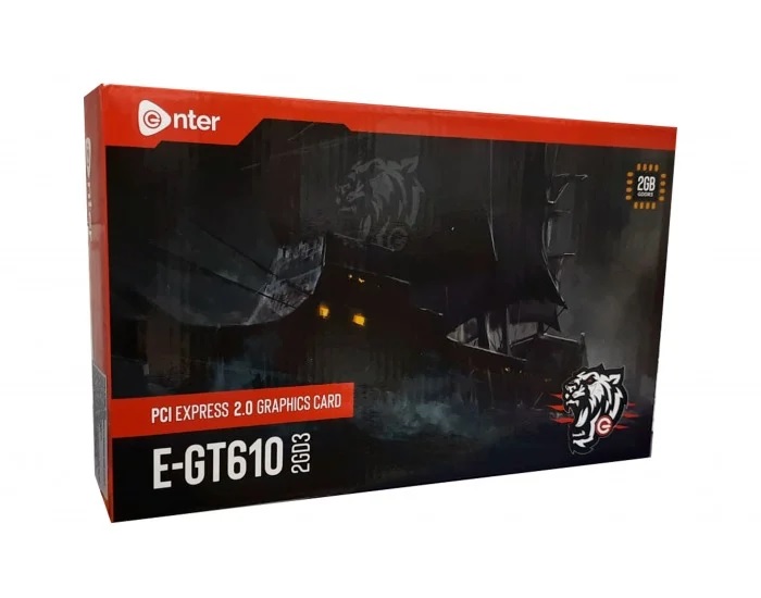Enter NVIDIA E-GT610-2GD3 PCI Express 2.0 Graphics Card 64 bit 2GB HDMI VGA 2 GB DDR3 Graphics Card