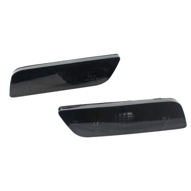 1 Pair 30744360 30744361 Front Side Marker Lamps Turn Signal Lamps Corner Lamps Black ABS Automotive for S80 2002-2006