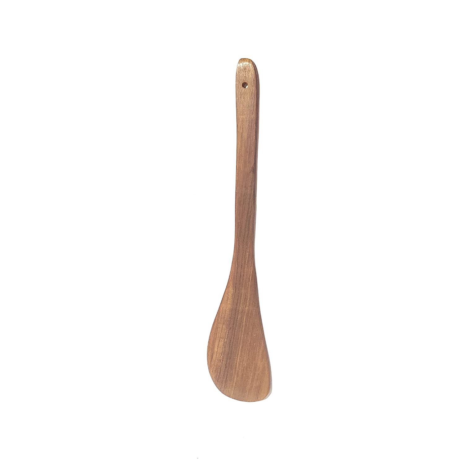 RSKS 13 Inches Long Crowns Palta Wood 2 Pieces of Kitchen Spoon, Spatula, Palta | Wooden Kitchen Cooking Spatula Scraper