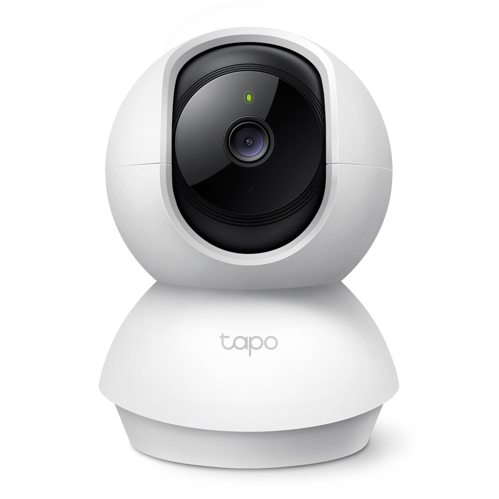 TP-Link Tapo C200 Pan Tilt Home Security Wi-Fi CCTV Camera 1080P Full HD, 2-Way Audio, Up to 128 GB MicroSD Card Supported White