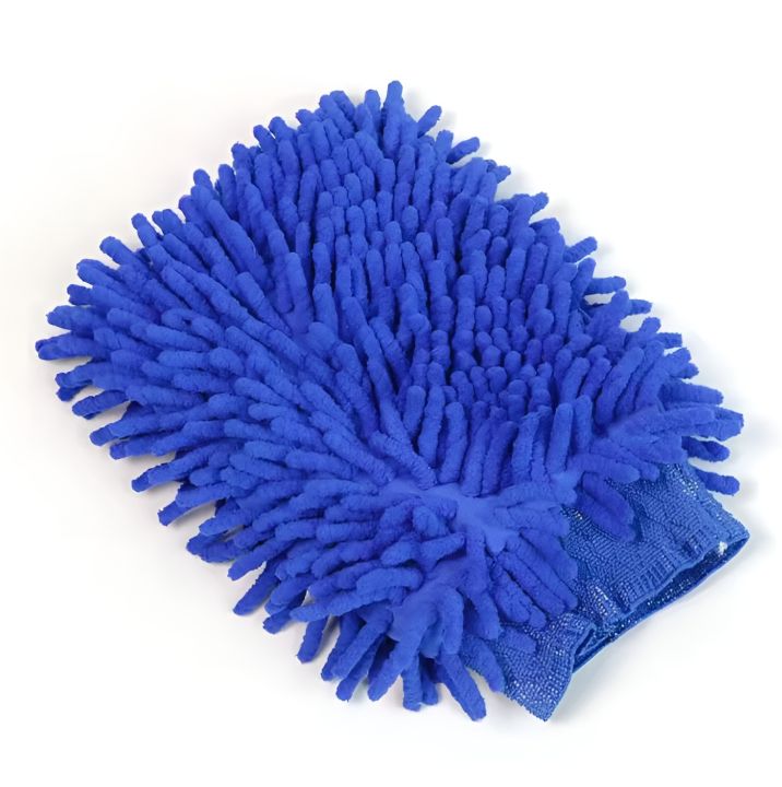 Double Sided Durable Super Mitt Microfiber Car Window Washing Cleaning Cloth Duster Towel Gloves