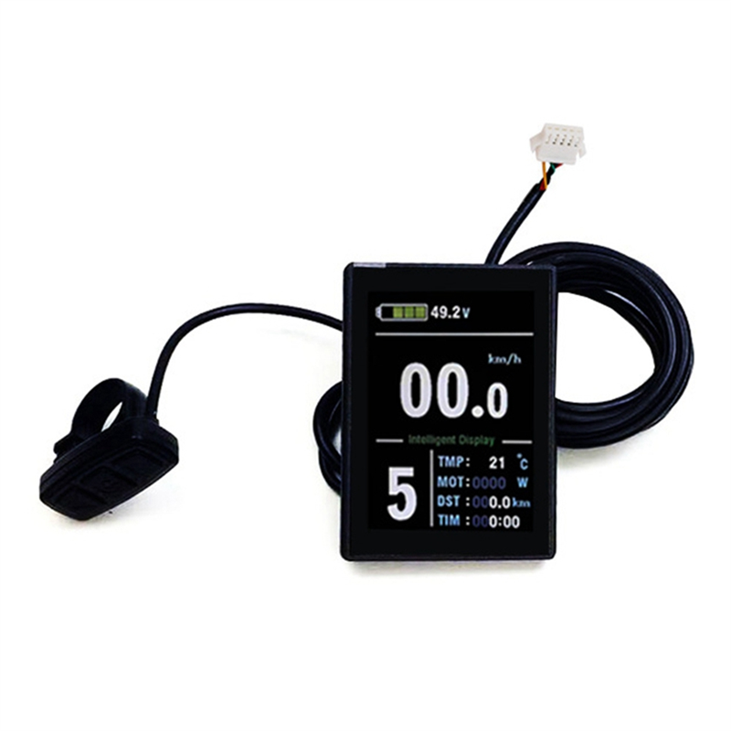 FORIDE Ebike Display KT LCD8S Color USB Electric Bike Bicycle Display Conversion Accessories Universal Plug