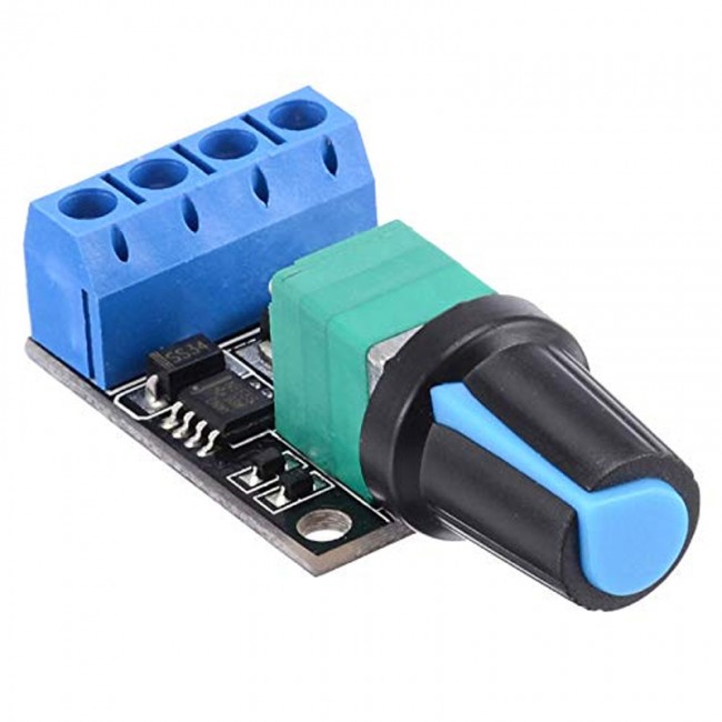 Mini 10A 90W PWM 12V DC Motor Speed Controller Module DC-DC 4.5V-35V Adjustable
