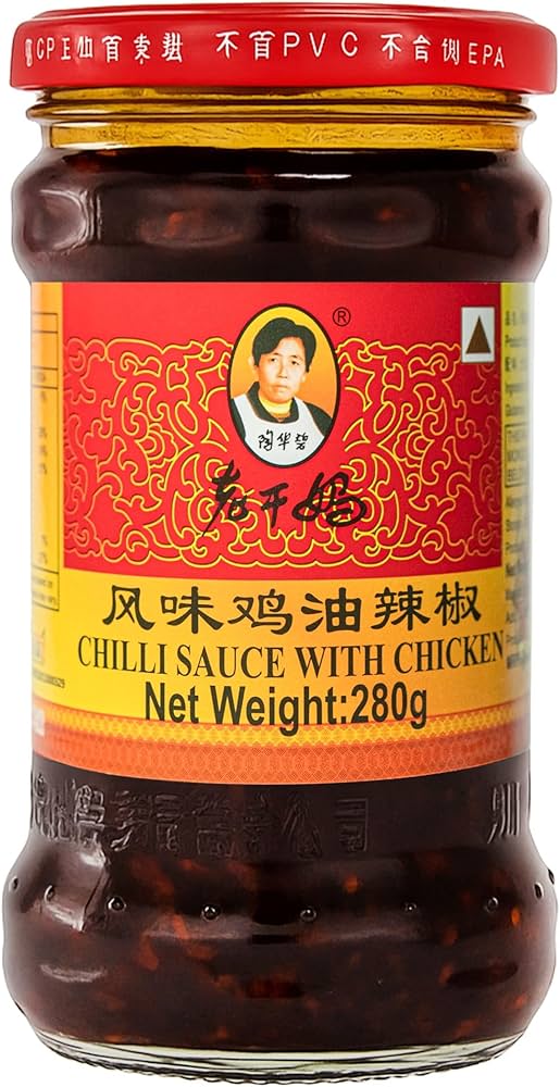 Lao Gan Ma Chilli sauce with chicken 280gm