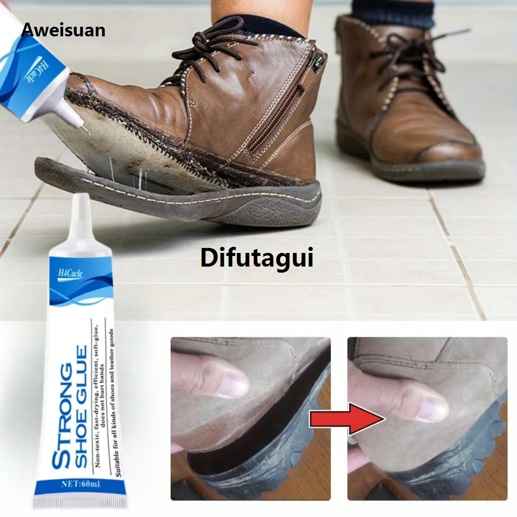 Difutagui 60ml Super Strong Shoe Glues DIY Repairing Adhesive Universal Waterproof 2025 New Shoe Sealers for Sneakers Boot Leather Fast Repair Glue