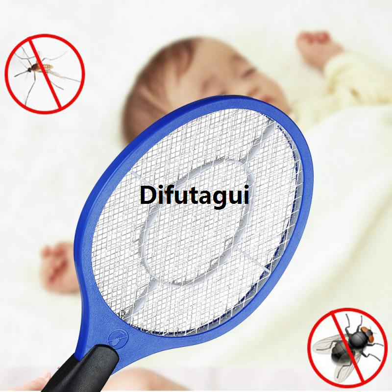 Wenefang Electric Fly Insect Bug Zapper Bat Handheld Insect Fly Swatter Racket Portable Mosquitos Killer Pest Control For Bedroom Insects