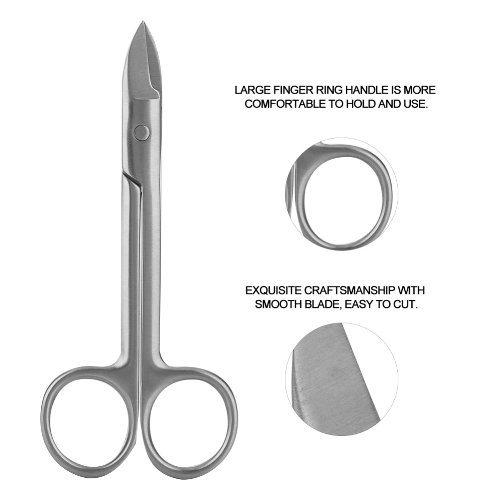 Durable Stainless Steel Material Jewelry Welding Scissors Silver Color Multiple Sizes Welding Shears Welding Cutters Pedicure