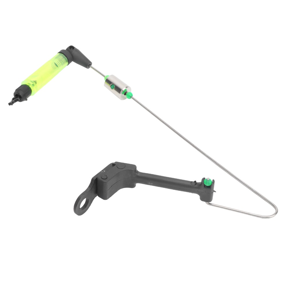 Durable Stainless Steel Fishing Bite Indicator Receiver Sensitive Lightweight Fishing Signal Indicator Receiver Fishing Indicator Bank Fishing