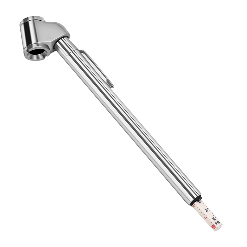 New specials Heavy Duty Pencil Type Tire Pressure Gauge Auto Truck Motorcycle Bike Tester Pen 10-120 PSI Air Measurement Tools Emergency Use Eatop