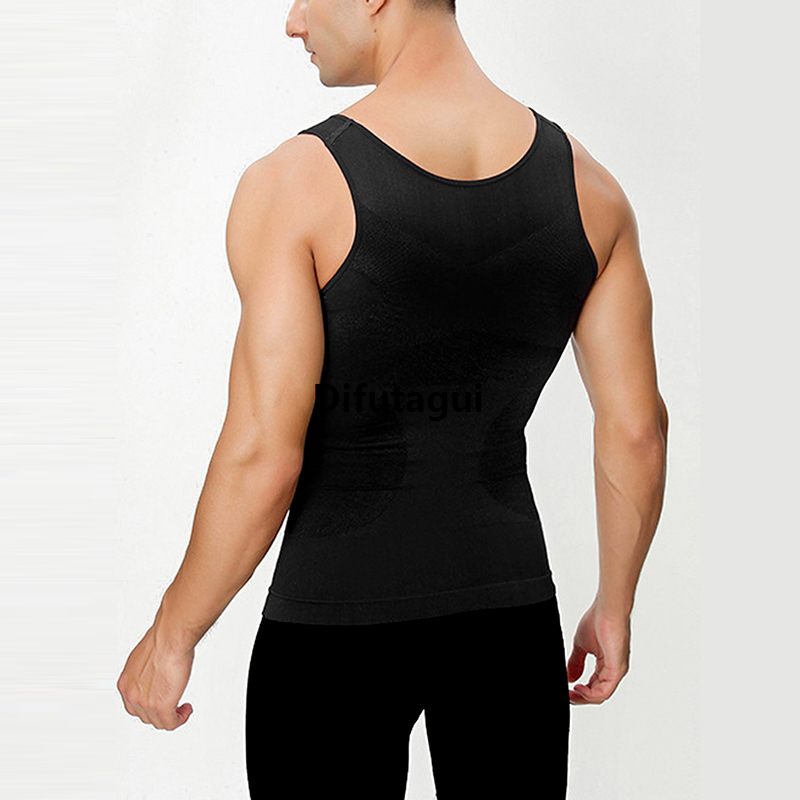 Difutagui Men's underwear vest corset sports new promotion sweat Hot Selling wicking weight loss vest waist corset belly shapewear