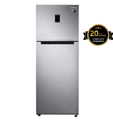 RT42M5538S8 Samsung Double Door 5-in-1 Convertible Refrigerator, 415L