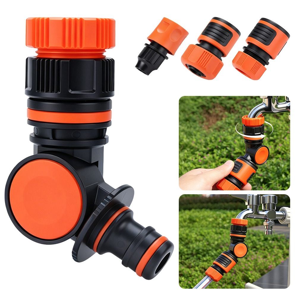 New Universal Agricultural Irrigation Pipe Joint Multifunctional Plumbing Accessories Faucet Pipe Head 360° Swivel Water Faucet Connector