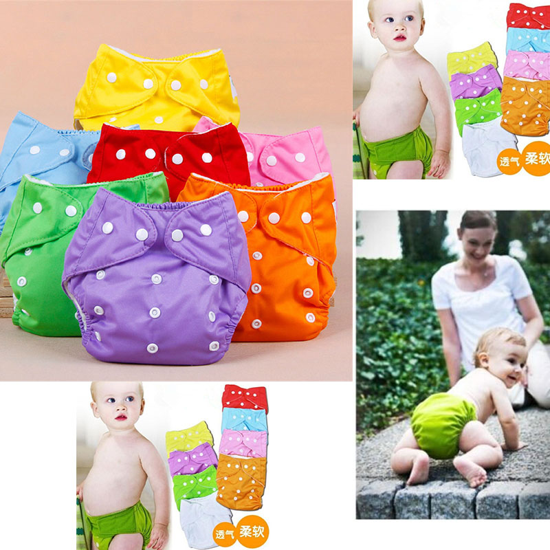 Original 【New arrival】0-2year 1Pcs Diapers For Newborns Mesh For Summer Fleece For Winter Reusable Nappies Cloth Diapers Baby Panties Children Diaper