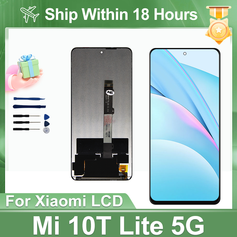 Clearance sale CHOICE 6.67| IPS For XIAOMI MI 10T Lite LCD M2007J17G Display Touch screen For MI 10T Lite 5G Display Assembly Replacement Parts