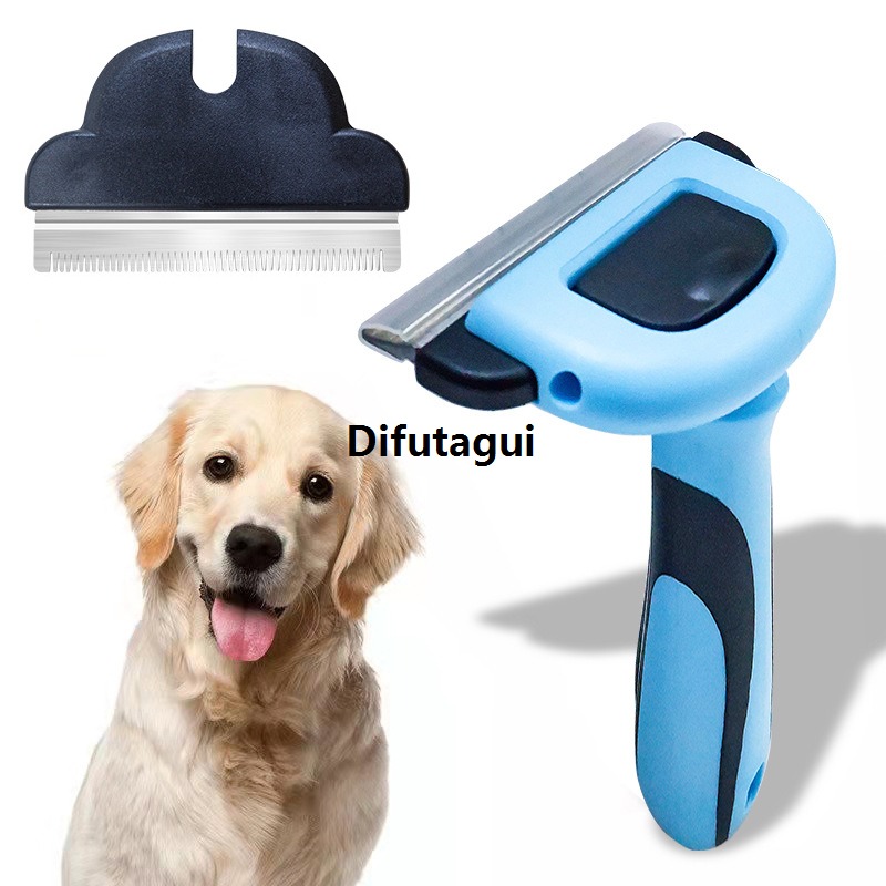Difutagui Combs Dog Hair Remover Cat Brush Grooming Tools Pet Detachable Clipper 2025 Attachment Pet Trimmer Combs Supply Furmins for Cat Dog