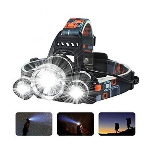 Headlamp Flashlight, USB Rechargeable Led Head Lamp, IPX4 Waterproof T004 Headlight with 4 Modes and Adjustable Headband, Perfect for Camping, Hiking, Outdoors, Hunting