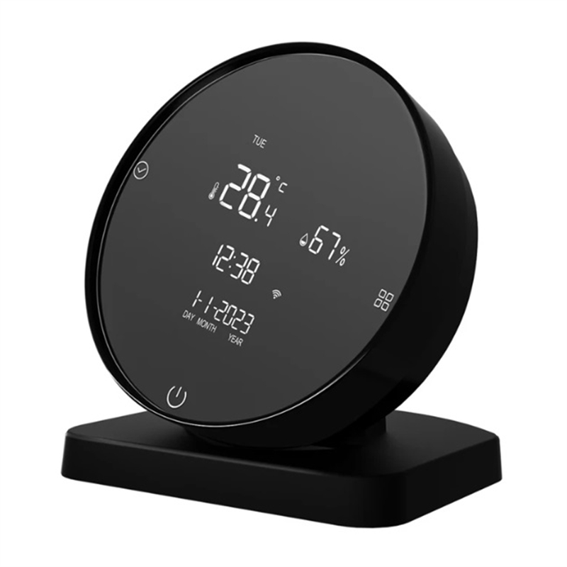 Tuya WiFi Infrared Remote Control Temperature and Humidity Sensor Black ABS Suitable for Alexa Home New