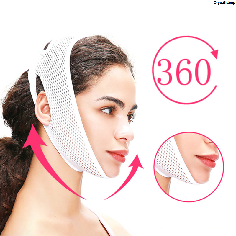 Wenefang Sleep Anti Snoring Device Small V Face Bandage Anti Mouth Snoring New style Mask Tight Bandage Double Chin Farnsworth 1pcs Color Random