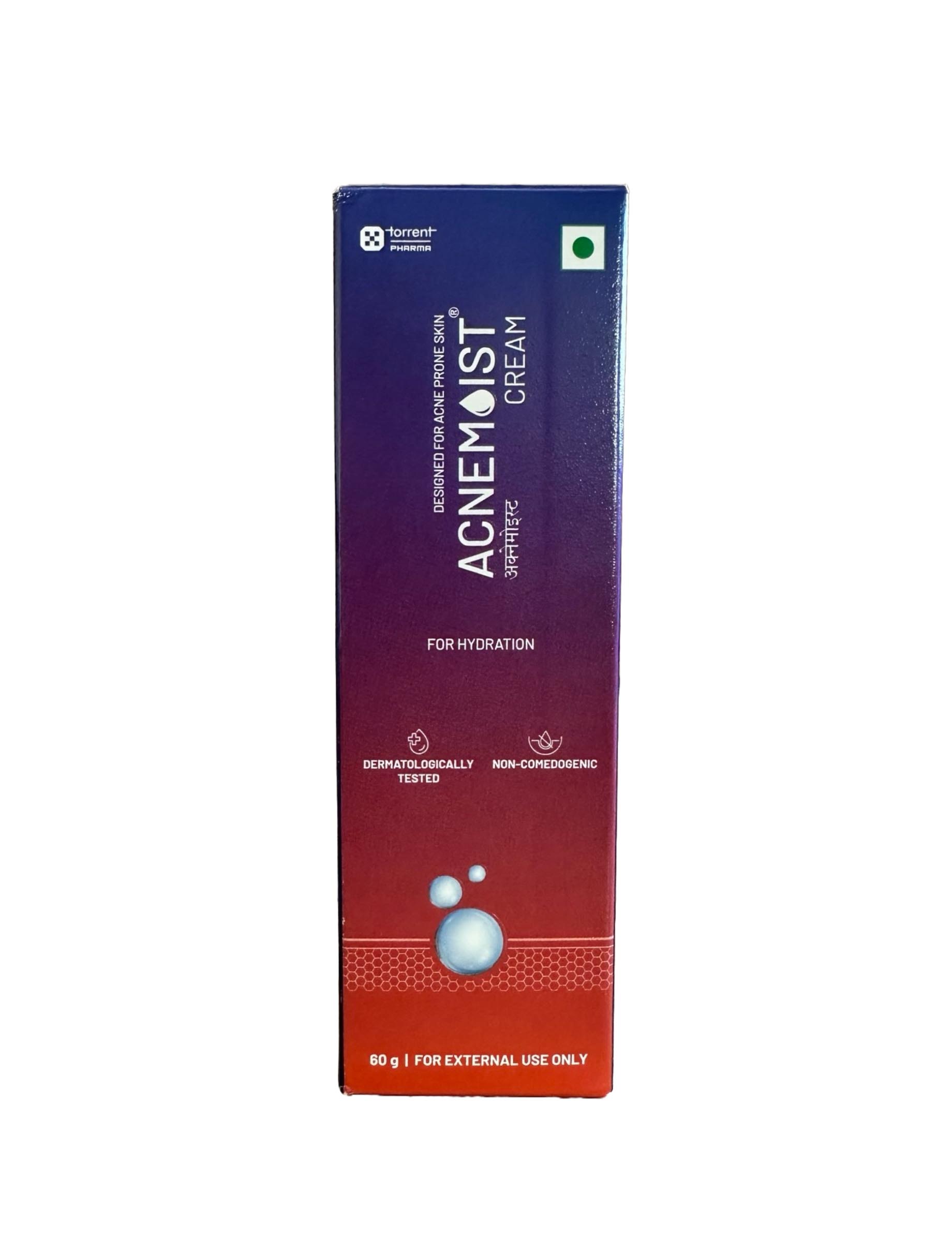 Acnemoist Cream, For Acne Prone skin 60Ml
