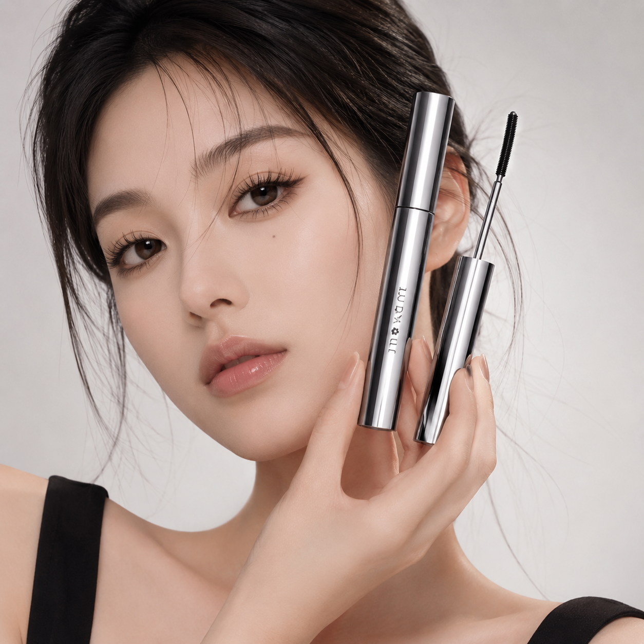 1 Piece Curling & Lengthening Mascara - Waterproof Smudge-Proof Long Lasting Eyelash Mascara - Iron Rod Mascara