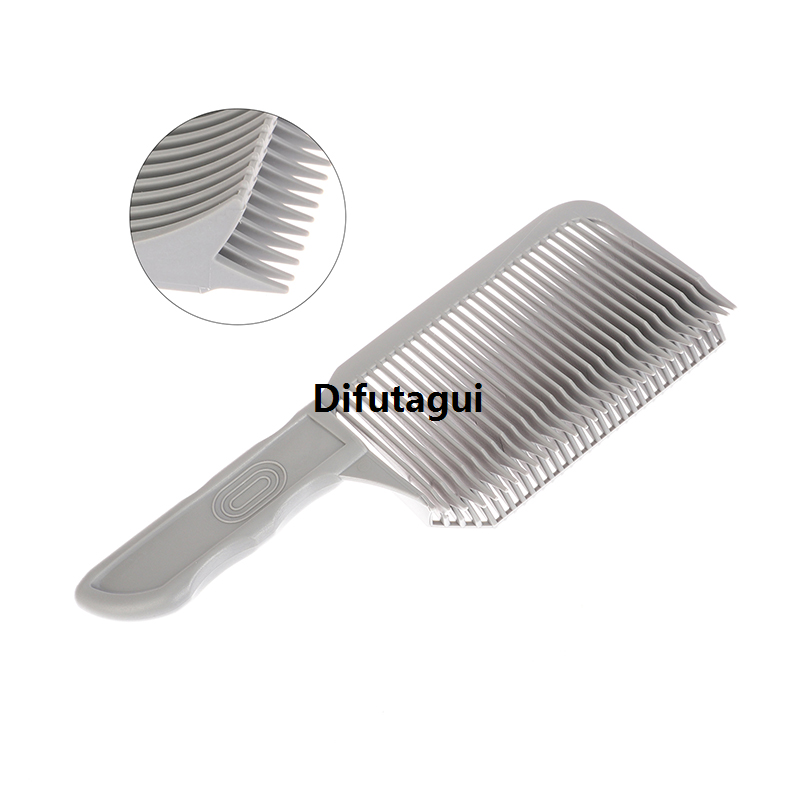 Comb wide tooth styling flat top anti static comb professional barber men's haircut comb faded comb tool