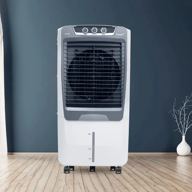 Livpure Livfree 85 Litres Desert Air Cooler with Inverter Compatible (Thermal Overload Protection, White & Grey)