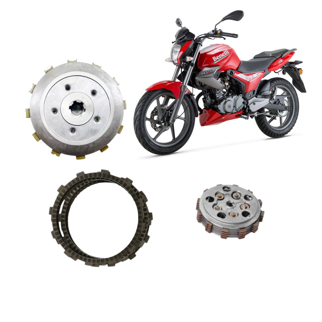 Benelli tnt 15 Clutch Plate Set Including Male & Female