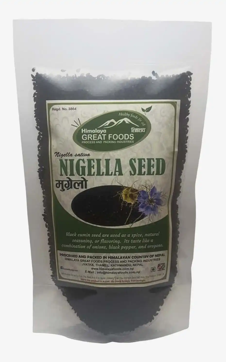 Himalaya Great Foods Nigella Seed / Black Cumin ( मुग्रेलो ) - 100gm
