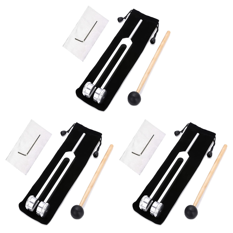ZOROOM 3X 128 Hz Tuning Fork Weighted Bio-Acoustic Tuning Fork for Therapy 128 Hz Acoustic Slider Tuning Fork