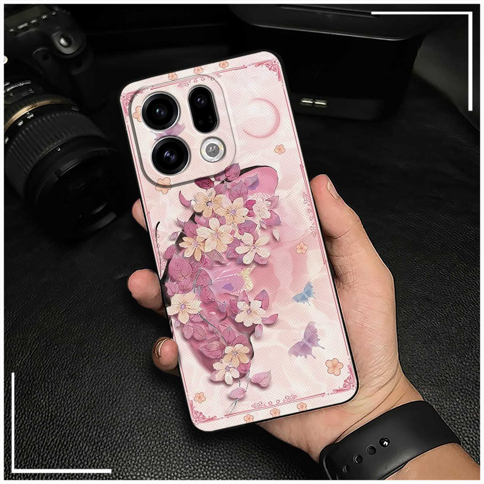 Anti-knock Waterproof Phone Case For Oppo Find X9 Pro Shockproof Durable Full wrap Dirt-resistant TPU Fashion Design