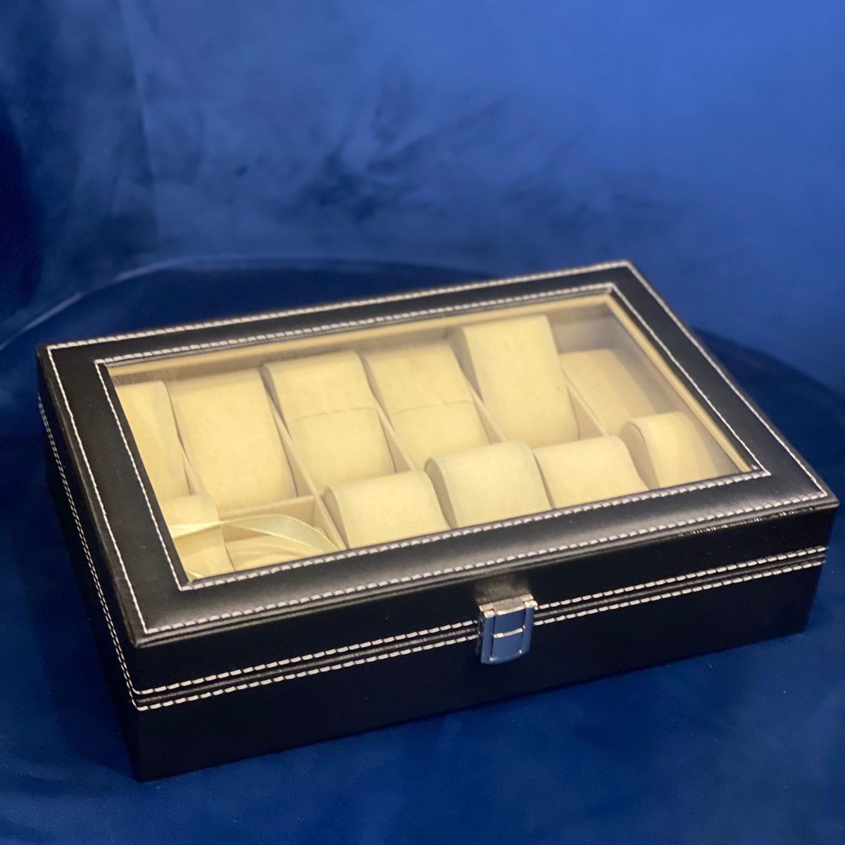 12 Slot Watch Organizer Storage Box Shop4you