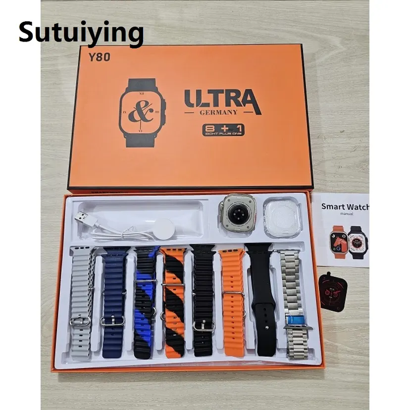 Sutuiying Y80 Ultra Smart Watch 8 Strip Bluetooth