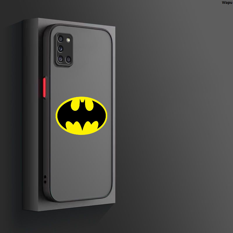 WapuNew style Case Translucent Logo Batman A11A12A13A14A21SA31A41A42A51A71 Luxury Samsung for A91A04Lite Matte Phone
