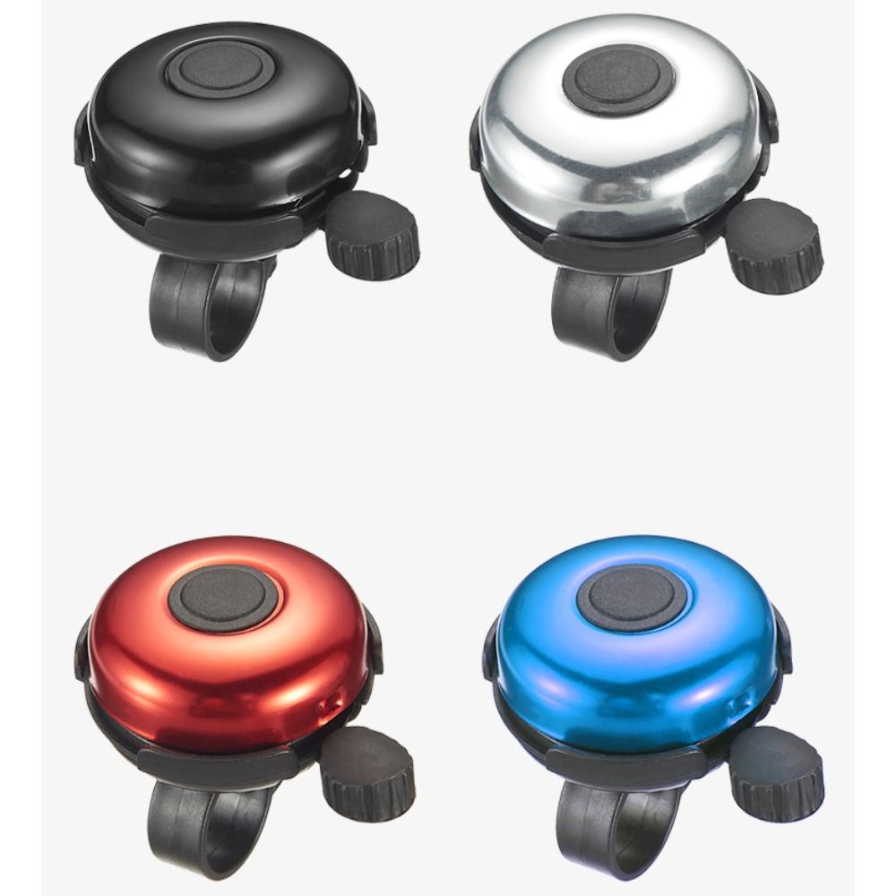 Durable Aluminum Alloy Bicycle Alarm Bell Black Red Blue Gold Lightweight Retro Bells Loud Speaker