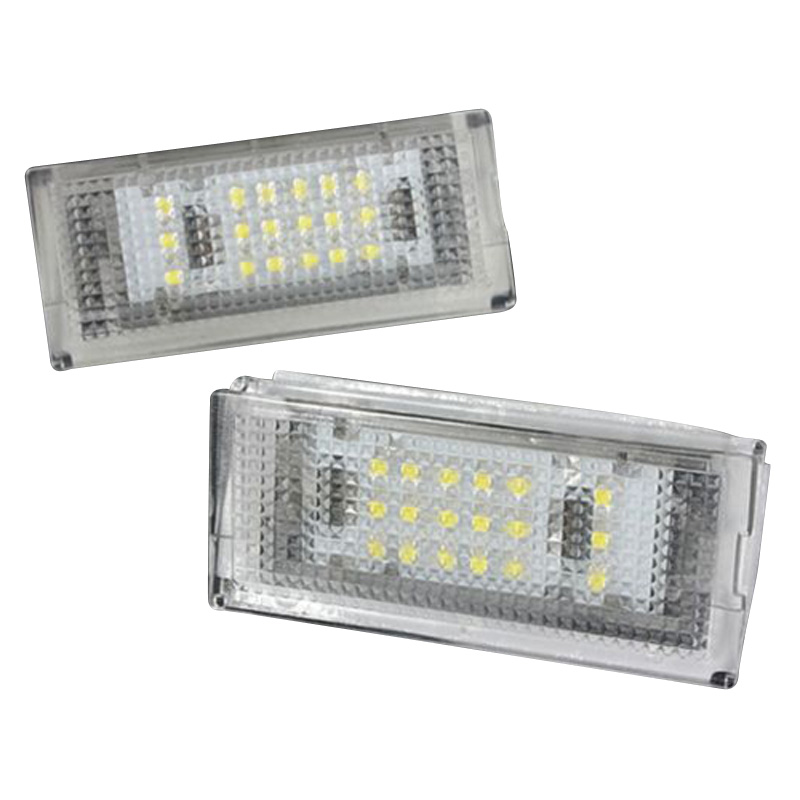 OYPFXMI 2x 18 LED Number License Plate Light Lamp For E46 4DR Sedan 325i 328i 99-03