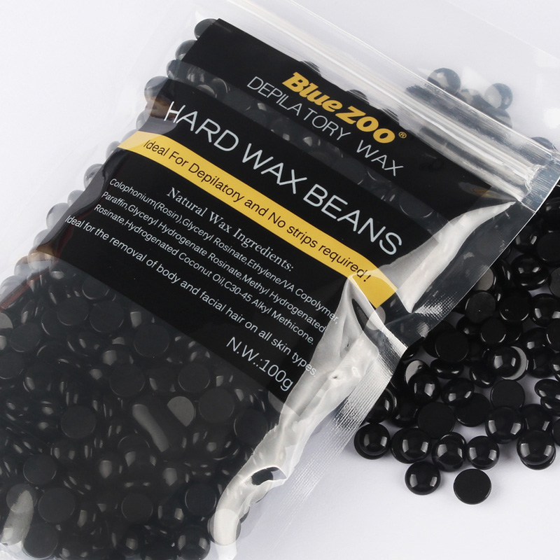 New models on sale 100g Black Hot Film Hard Wax Beans No Strip Solid Wax For Depilation Hair Removal Spa Cream Professional Body Bikini Depilatory