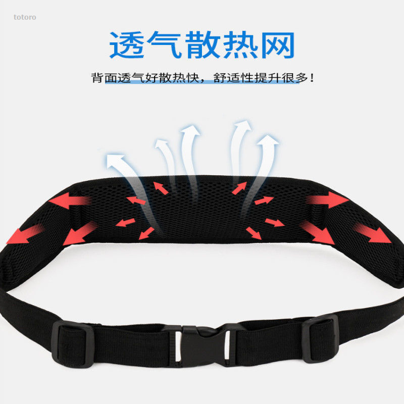 NEW totoro Sports Waist Bag Men's and Women's Running Summer Outdoor Close-Fitting Light Fashionable Casual New Small Multifunctional Mobile Phone Bag Construction Site