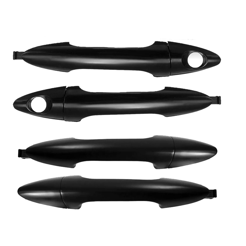 (GGBR) 1Set/4pcs Door Handle Pull for Accent 2012-2017 82651-1R050 82661-1R050 82652-1R050 82662-1R050 Exterior Handle