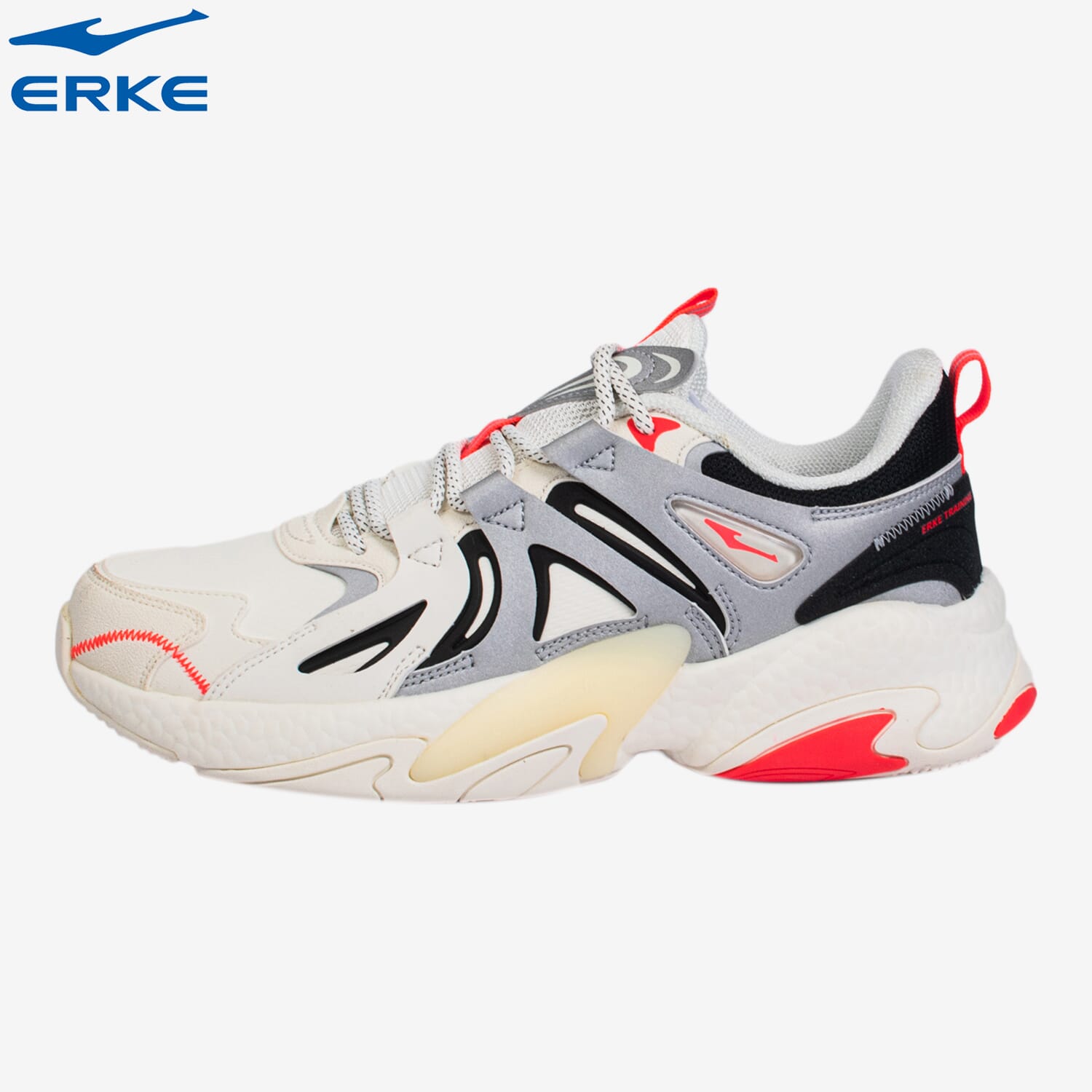 ERKE Training Shoes For Men All-Season Mesh Synthetic Sport Cross Training Style Multicolor 11121314425-002
