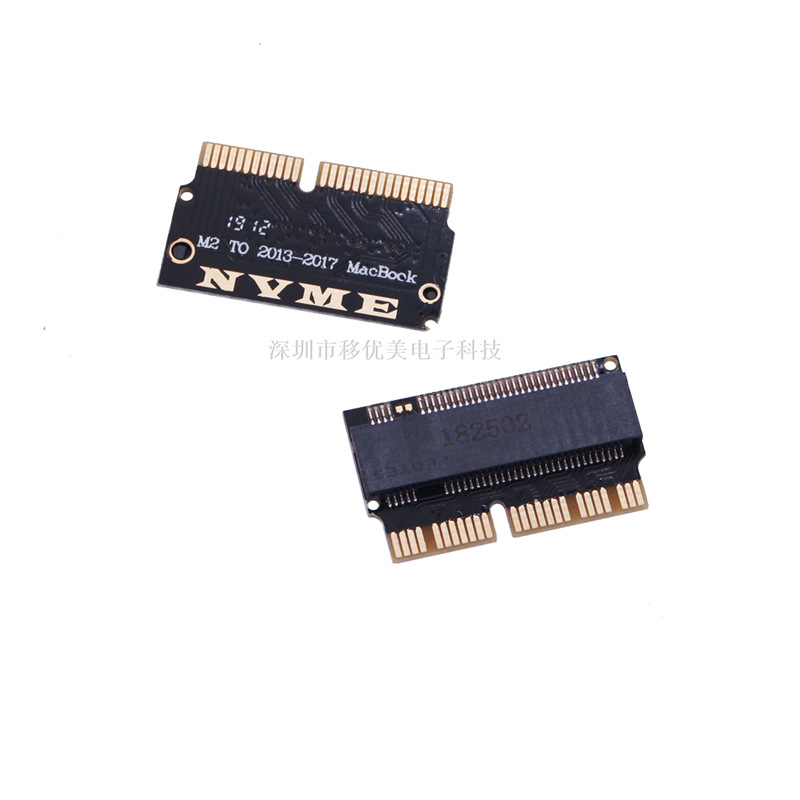 M.2 nvme to 2013 14 15 16 17 Air Mac book for Apple SSD riser
