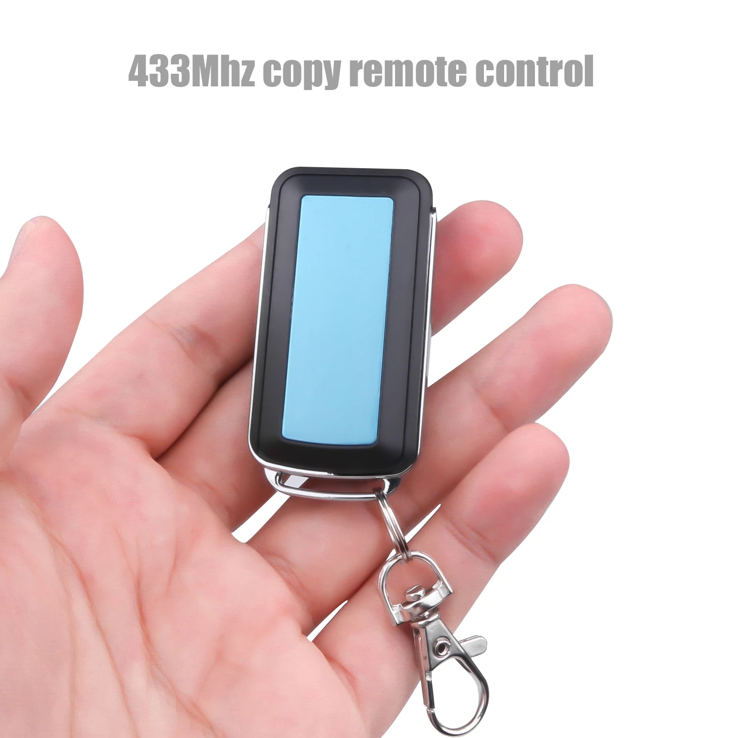 NEW 433MHz Smart Copy Duplicator Remote Control 4 Button Electric Garage Door Gate Remote Cloning Key Fob Command Hand Transmitter